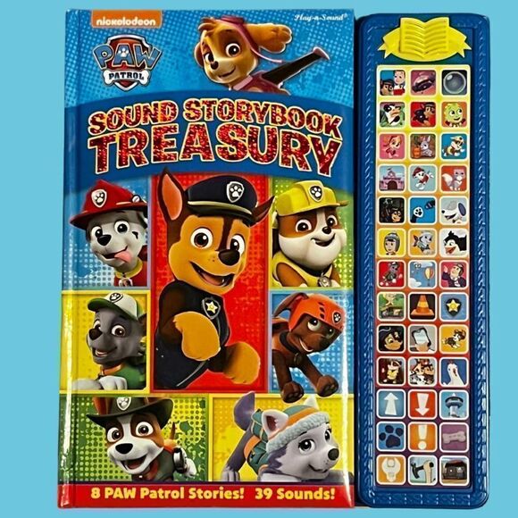 Paw Patrol Activity Bundle Book of Sound Storybook Treasury & Activity Tin - Picture 5 of 11